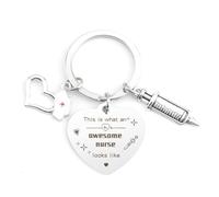 Nurse Gifts Keyring,Nurse Gifts for Women,Medical Student Paramedic Gifts,Student Nurse Gifts,Gifts for Nursing School Graduation Gifts,Nurses Day Gifts,Vet Nurse Gifts,Inspirational Thank You Nurses