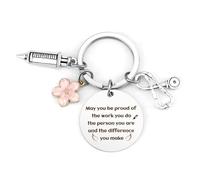 Nurse Gifts, Nurse Gifts for Women, Gifts for Nurses Keyring Medical Nursing Gift, Midwife Gifts, Paramedic Gifts, Doctor Gifts, Nurses Day Gratitude Gifts for Women, Nurse Student Graduation Gifts