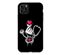 Nurse Hand Heart Stethoscope Medical Graphic Case for iPhone 11 Pro Max