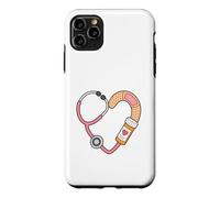 Nurse Heart Stethoscope Bandage Medical Care Health Support Case for iPhone 11 Pro Max