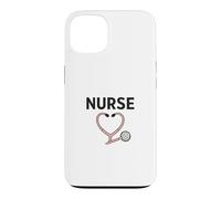 NURSE Heart Stethoscope Medical Professional Design Case for iPhone 13