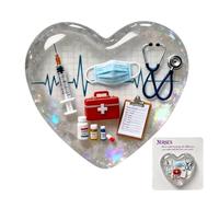 Nurse Hug Card - 2D Acrylic Encouragement Keepsake Inspirational Support Emotional Appreciation Display Motivation Gift For Caregivers Person