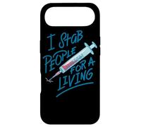 Nurse I Stab People For A Living Needle Nurse Phlebotomist Case for iPhone Air