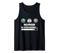Nurse in Progress Nurse Training Medicine Doctor Tank Top