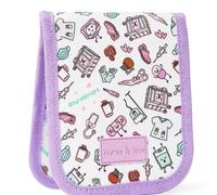 Nurse is Love Nursing Bag | Nurse Pocket Organizer | Ideal for Nurses in Apurs - Nurse Accessories, Original Nurse Gifts, Multiple Designs Fit Scissors, Lilac Coffee, School Pencil Case
