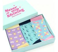 Nurse is Love Set of 3 Women's Fun Long Socks for Nurses, Ideal for TCAE, Doctors, Vet | Fits with Women's Sanitary Clogs | Original Gifts | Nursing Accessories - TWO