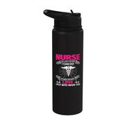 Nurse Isn't About How Much I Can Do Nurses Loves Stainless Steel Insulated Water Bottle