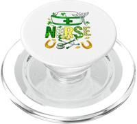 Nurse Job Tools St. Patrick's Day Irish Shamrocks Parades PopSockets PopGrip for MagSafe