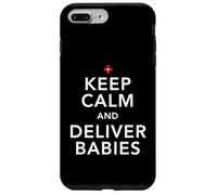 Nurse Keep Calm And Deliver Babies OB/GYN Case for iPhone 7 Plus/8 Plus