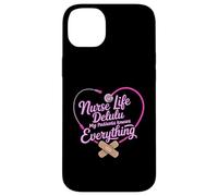 Nurse Life Delulu My Patients Knows Everything Nursing Meme Case for iPhone 14 Plus