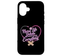 Nurse Life Delulu My Patients Knows Everything Nursing Meme Case for iPhone 16