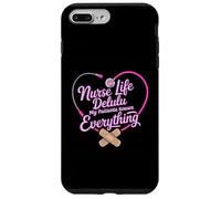 Nurse Life Delulu My Patients Knows Everything Nursing Meme Case for iPhone 7 Plus/8 Plus