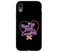 Nurse Life Delulu My Patients Knows Everything Nursing Meme Case for iPhone XR