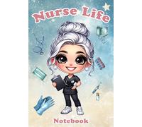 Nurse Life: Funny Notebook for Nurses: Nurse notebook with 110 graph paper pages, table of contents, personal information page and important contacts ... nursing students and healthcare workers.