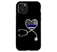 Nurse Life Police Wife The Thin Blue Line Family Case for iPhone 11 Pro