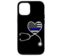 Nurse Life Police Wife The Thin Blue Line Family Case for iPhone 12/12 Pro