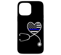 Nurse Life Police Wife The Thin Blue Line Family Case for iPhone 13 Pro Max