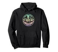 Nurse Life Some Days I Rock It, It Rocks Me Nurse Skull Pullover Hoodie