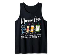 Nurse Life Some Days I Run The Floor Some Days It Runs Me Tank Top