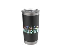 Nurse Life Spring Office Theme Design Stainless Steel Insulated Tumbler