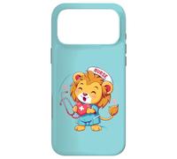 Nurse Lion Nursing School Nurse Appreciation Stethoscope Case for iPhone 17 Pro Max