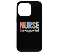 Nurse love inspire heal nursing profession apparel Case for iPhone 13 Pro