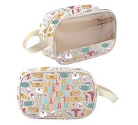 Nurse Makeup Bag Nurse Gifts Call Me Beep Me If You Want to Reach Me Nurses Week Gifts for Women Rn Toiletry Bag Zipper Bag