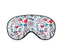 Nurse Medical Sleep Eye Mask Sleeping Light Blocking Cover Night Blindfold for Travel Nap