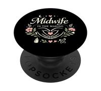 Nurse Midwife Birth Worker Student Midwife In The Making PopSockets Adhesive PopGrip
