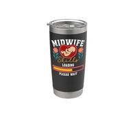 Nurse Midwife Birth Worker Student Midwife Skills Loading Stainless Steel Insulated Tumbler