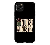 Nurse Ministry Heart Cross Stethoscope Case for iPhone 11 Pro Max
