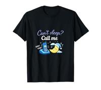Nurse Night Shift Cant Sleep Call Me Funny Design T-Shirt
