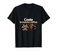 Nurse Night Shift Code Brown&o Coffee Design T-Shirt