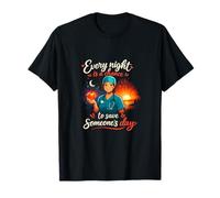 Nurse Night Shift Every Night is A Chance Quote Design T-Shirt