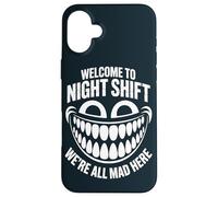 Nurse Night Shift Hospital Colleagues Overnight RN Case for iPhone 16 Plus