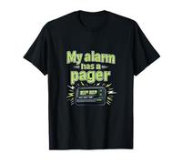 Nurse Night Shift My Alarm has a Pager Graphic T-Shirt