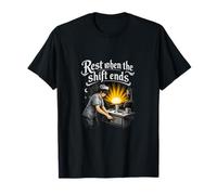Nurse Night Shift Rest When The Shift Ends T-Shirt
