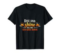 Nurse Night Shift Rise and Shine Till The Sun Goes Down T-Shirt