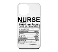Nurse Nutrition Facts Compassion Sleep Courage Patience Self Case for iPhone 12 mini