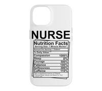 Nurse Nutrition Facts Compassion Sleep Courage Patience Self Case for iPhone 14