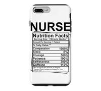 Nurse Nutrition Facts Compassion Sleep Courage Patience Self Case for iPhone 7 Plus/8 Plus