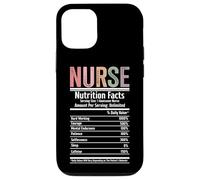 Nurse Nutrition Facts Funny Retro Pastel Graphic Case for iPhone 12/12 Pro
