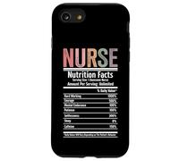 Nurse Nutrition Facts Funny Retro Pastel Graphic Case for iPhone SE (2020) / 7/8