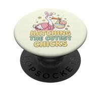 Nurse OBGYN Midwife Hatching The Cutest Chicks Stork PopSockets Adhesive PopGrip