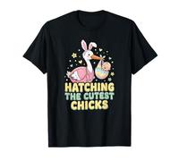 Nurse OBGYN Midwife Hatching The Cutest Chicks Stork T-Shirt