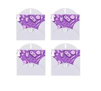 Nurse Pattern Purple Horizontal Full Single-Sided Printing Pearlescent Paper Birthday Halloween Christmas Halloween Birthday Party Holiday Greeting Card