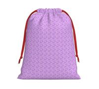 Nurse Pattern Purple Print Gift Drawstring Bag Holiday Party Wedding Birthdays Wrapping Seasonal Celebrations