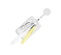 Nurse Pen Retractable Badge Holder Set with Multicolor Ballpoint Pen Highlighter Scissors for Nurses Healthcare Staff Nurse Ballpoint