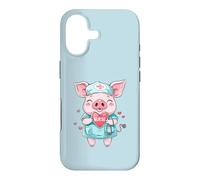 Nurse Pig Nursing School Healthcare Nursing Stethoscope Case for iPhone 17