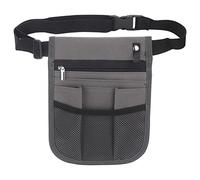 Nurse Pouch Fanny Pack Nursing Waist Bag Medicals Organizer for Managers Gray, Grey